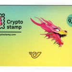 Österreich Cryp.stamp MiNr. Drachen 2025, geöffnet, Voll- Ersttagsstempel