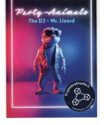 Liechtenstein Cryp.stamp MiNr. Party-Animals The DJ Mr. Lizard postfrisch