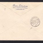 Bund MiNr. 161 Mehrfachfrankatur auf R-Brief, gelaufen