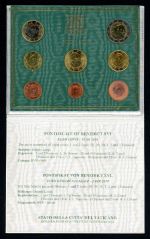 Vatikan 2010 Kursmünzensatz/ KMS im original Klappfolder ST