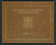 Vatikan 2011 Kursmünzsatz/ KMS im original Klappfolder ST