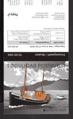 Färöer Markenheftchen mit MiNr. 981-982 postfrisch Postrouten