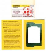 Österreich Cryp-stamp MiNr. 3537 ANK 4b Lama grün, Ersttagsbriefe/ FDC