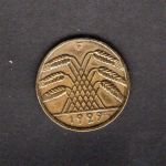 Weimar 1929 F 10 Reichspfennig
