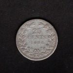 Niederlande 1906 25 Cents Wilhelmina