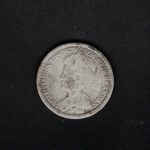 Niederlande 1916 25 Cents Königin Wilhelmina