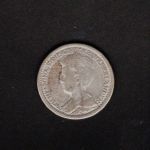 Niederlande 1918 25 Cents Königin Wilhelmina