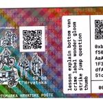 Kroatien Cryp MiNr. Block 79 Post Briefträger mit Fahrrad 2020 postfrisch