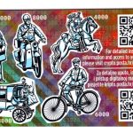 Kroatien Cryp MiNr. Block 79 Post Briefträger mit Fahrrad 2020 postfrisch