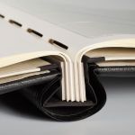 Leuchtturm Klemmbinder Blau LUXUS DL 320448 neuwertig