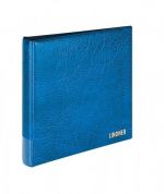 Lindner Ringbinder Blau Rondo Regular - 20 Hüllen neuwertig