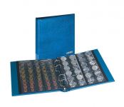 Lindner Ringbinder Blau Rondo Regular - 20 Hüllen neuwertig