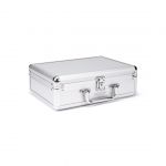 Leuchtturm Münzkoffer CARGO S6 für 120 10-/20-Euro in Kapseln, silber 322414 Neu