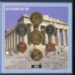 Griechenland Umlaufmünzen 2000/ 2001 ST