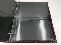 DP Ringbinder/ Kassette Rot Pro Collect extra inkl. 8 Hüllen neuwertig