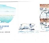 Schweiz MiNr. MH 0-153 Ersttagssonderstempel Der kleine Eisbär