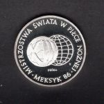 Polen 1986 1000 Zl. Fußball WM 1986 PROBE PP