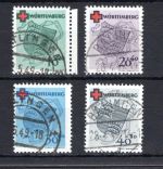 franz. Zone Württemberg MiNr. 40-43 A gestempelt geprüft