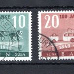 franz. Zone Baden MiNr. 54-55 gestempelt geprüft Schlegel