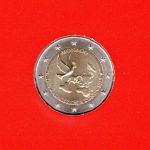 Monaco 2013 2 Euro ST 20 Jahre UN Mitgliedschaft im Klappfolder