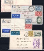 Australien 15 Flugpostbelege aus 1934-1938