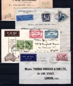 Australien 15 Flugpostbelege aus 1934-1938