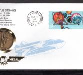 USA Space-Medal Brief #2 Space Shuttle Sts-41 G