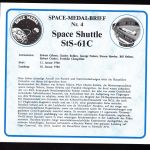 USA Space-Medal Brief #4 Space Shuttle Sts-61 C