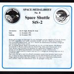 USA Space-Medal Brief #8 Space Shuttle STS-2