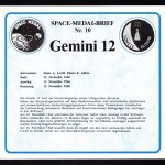 USA Space-Medal Brief #10 Gemini 12