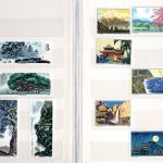 China VR Satin-Büchlein mit MiNr. 1528-33, 1643-46, 1629-36 postfrisch