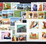 Schweiz Jahrgang 2018 gestempelt