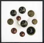 Slowenien Kursmünzensatz/ KMS 2011 Folder mit 2 + 3 Euro Sondermünze BU