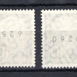 Bund MiNr. 260 x w R postfrisch Nr. 625 + 0260