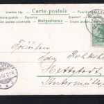 Spasskarte "Landpartie" 1902 Bahnpoststempel, Berlin > Hettstedt