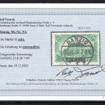 Danzig MiNr. 9 b gestempelt Fotobefund Tworek