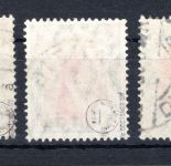 Danzig MiNr. 13 a-15 gestempelt geprüft Soecknick + Infla