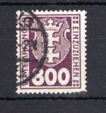 Danzig Porto MiNr. 13 b gestempelt geprüft Soecknick + Infla