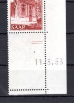 Saarland MiNr. 337 Br postfrisch Kurzbefund Geigle