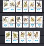 Ciskei MiNr. 5-21 mit Block 6 Vögel aus 1981/1991, alle postfrisch Tiere
