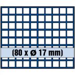 Safe COIN Box für 80 Münzen à 17 mm Ø Nr. 8317 Neu