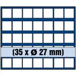 Safe COIN Box für 35 Münzen à 27 mm Ø Nr. 8327 Neu