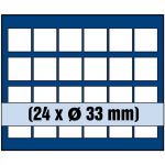 Safe COIN Box für 24 Münzen à 33 mm Ø Nr. 8333 Neu