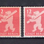 SBZ Berlin Brandenburg MiNr. 5 A wa x + wb x postfrisch geprüft Ströh