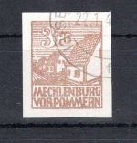 SBZ Mecklenburg-Vorpommern MiNr. 29 x b gestempelt geprüft Kramp