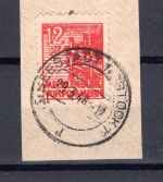 SBZ Mecklenburg-Vorpommern MiNr. 36 y f Briefstück geprüft Kramp