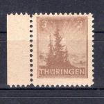 SBZ Thüringen MiNr. 92 A X c t postfrisch Kurzbefund Ströh