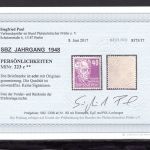 SBZ Allg. Ausgaben MiNr. 223 c postfrisch Fotobefund Paul