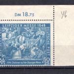 SBZ Allg. Ausgaben MiNr. 231 b Eckrand postfrisch geprüft Paul