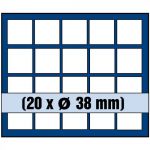 Safe COIN Box für 20 Münzen à 38 mm Ø Nr. 8338 Neu